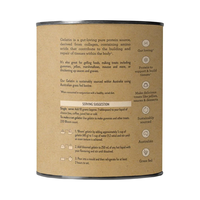 Nutra Organics Australian Gelatin Gut Wellbeing Powder Unflavoured 300 gm 